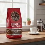 Eight O'clock Medium Roast Whole Bean Coffee 30OZ Colombian Peaks 100%. Fixed Price $21.15.
