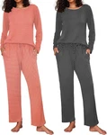 Ekouaer 2 Pack Women Pajama Set Soft Long Sleeve Sleepwear Loungewear Pjs. Fixed Price $98.09.
