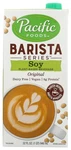 Pacific Foods Barista Series Soy Plant-based Beverage 32 Fl Oz. Fixed Price $83.99.