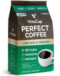 Vitacup Perfect Low Acid Coffee Ground, Usda Organic & 10 Ounce (pack 1). Fixed Price $29.25.