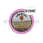 Jim Beam Bourbon Vanilla Single Serve Coffee, 18 Cups, Keurig 2.0 Compatible. Fixed Price $14.99.
