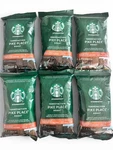 Starbucks Pike Place Ground Coffee, Dark Roast, 2.5 Oz Per Bag, Box 6 Packe. Fixed Price $12.97.