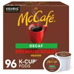 Mccafe, Premium Roast Decaf Coffee, Keurig Single Serve K-cup Pods, 96 Count. Fixed Price $43.99.