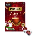 Twinings Tea K-cups, Chai, 0.12 Oz, 24/BOX. Fixed Price $28.35.
