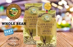 + 2 Fresh 100% Kona Coffee Royal Whole Bean Medium Roast 7OZ.. Fixed Price $80.75.