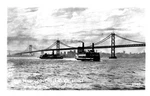 San Francisco, Ca Oakland Bay Bridge 2540 Ferry Boats Pacific Ocean RPPC-A89. Fixed Price $29.29.