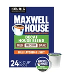 Maxwell House Blend Coffee K-cup Pods, Decaffeinated, 24 Ct Box. Fixed Price $16.99.