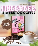 Box Hubbybee Fit Detox Coffee Mix 16 In Healthy Zero SUGAR(10 Sachet). Fixed Price $20.99.