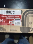 Mauds Medium Roast Coffee Pods, 50CT, Recyclable Single Serve 100% Arabic. Fixed Price $29.99.