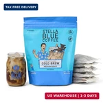 Stella Blue Cold Brew Bags, Big Cat Blend, Medium Roast Ground Coffee, Sm. Fixed Price $26.48.