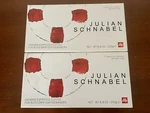 Julian Schnabel Illy Italia Art Collection Coffee Mugs Weekend Set Lot Two. Fixed Price $125.00.