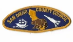 San Diego County Council Csp Dyl. Border NAN-2660. Fixed Price $5.95.