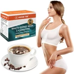 Moge Tee White Kidney Bean L-carnitine Coffee Arabica Blend, 10 Bags. Fixed Price $12.99.