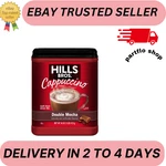 Hills Bros Instant Double Mocha Cappuccino Mix 16 Oz. Fixed Price $10.49.