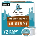 Caribou Blend Coffee, K-cups, Medium Roast, 72 Count. Fixed Price $31.79.
