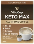 Vitacup Max Dark Roast Coffee Pods, Ketosis & Energy, Butter, Mct Oil 18. Fixed Price $40.18.