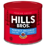 Hills Bros. Ground Coffee, Perfect Balance Medium Roast, Half-caffeine, 23 Oz. Fixed Price $29.99.