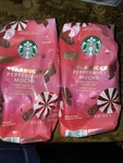 Starbucks Coffee Peppermint Mocha Ground Light Roast 11 Oz 2 Bags Limited. Fixed Price $19.00.