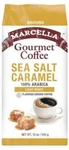 Marcella Sea Salt Caramel 100% Arabica Light Roast Gourmet Ground Coffee - 12 Oz. Fixed Price $13.99.