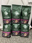 Bags Starbucks Sumatra Dark Roast Ground 6.75LB Coffee Lot 18 Oz Each Drip. Fixed Price $62.99.
