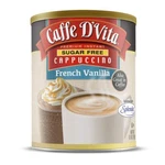 Caffe D?vita Sugar Free French Vanilla Cappuccino Mix 8.5 Oz Gluten. Fixed Price $27.19.