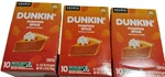 Dunkin' Pumpkin Spice Coffee 10 Count K-cups Boxes = 30 Total 3.70 Oz. Each. Fixed Price $27.77.