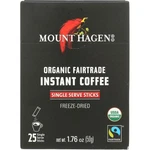 Mount Hagen Organic Fairtrade Instant Coffee Single Serve Sticks 1.76 Oz. Fixed Price $91.99.