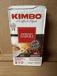 Kimbo Espresso Napoli Ground Coffee Dark Roast Intense Aroma & Long Lasting. Fixed Price $18.99.