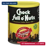 Chock Full O' Nuts Heavenly Original Ground Coffee - Premium Beans 42.5 Oz Can. Fixed Price $20.99.