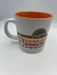 Dunkin Donuts Bakery Series Ground Coffee Mug Cup Orange Inside Euc. Fixed Price $9.95.
