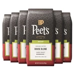 Peets Coffee, Dark Roast Ground - Decaf House Blend 63 Ounces Bags O.... Fixed Price $119.47.