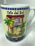 Cafe Del Sol Mug. Coffee Deco B414. Fixed Price $29.36.