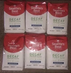 Pack Seattle's Best Decaffeinated Medium Roast Ground Coffee 12 Oz 2026. Fixed Price $69.00.