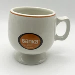 Vintage Sanka Coffee Mug Cup 8 Oz Decaffeinated. Fixed Price $9.60.