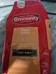 Community Coffee First Light Blend, 12 Ounces (pack 2). Fixed Price $10.00.
