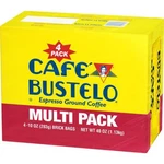 Cafe Bustelo Espresso Coffee, 4 PK./10 Oz.. Fixed Price $30.99.