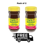 (pack 2) Cafe Bustelo, Espresso Style, Dark Roast Instant Coffee, 7.05 Oz Jar. Fixed Price $9.93.