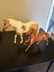 Breyer Horse #1410 Let's Riding Western Palomino Pinto San Domingo Plus. Fixed Price $24.99.