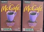 Mccafe French Roast Coffee K-cup Pods Dark. Fixed Price $18.99.