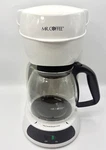 Mr. Coffee Classic White 12-CUP Maker Model UN12 Tested Works. Fixed Price $20.00.