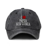 Soft Washed Baseball Cap Love Papua New Guinea Cotton Dad Hats For & Women. Fixed Price $19.99.