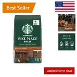 Freshly Roasted Starbucks Pike Place Medium Coffee Beans - 18 Ounce Bag. Fixed Price $22.99.