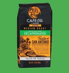 Decaf Taste San Antonio Country Cafe Ole Ground Medium Roast Coffee 12OZ Bag. Fixed Price $15.99.