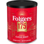 Folgers Classic Medium Roast Ground Coffee, 10.3 Oz 175TH Anniversary Limited. Fixed Price $13.55.
