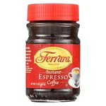 Ferrara Instant Espresso Coffee 2 Oz. Fixed Price $13.20.