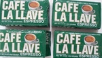 4 Cafe Llave Ground Coffee Espresso Dark Roast 10 Oz Each / Free Shipping. Fixed Price $36.45.