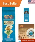 Kauai Hawaiian Ground Coffee - Vanilla Macadamia Nut, 10OZ, Medium Roast Bliss. Fixed Price $12.99.