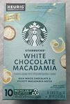 New Sealed Starbucks Keurig White Chocolate Macadamia Coffee 10 Box K-cup Pods !. Fixed Price $18.98.