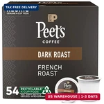 Peet's Coffee Dark Roast Keurig K-cup Pods Arabica French 54 Count. Fixed Price $37.47.