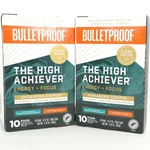 Bulletproof, The High Achiever Coffee Pods, Med. Dark Roast, Bb: 8/2025. Fixed Price $32.99.